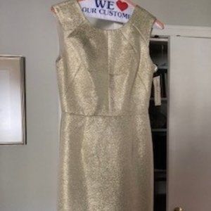 Shoshana champagne cocktail dress - new with tags